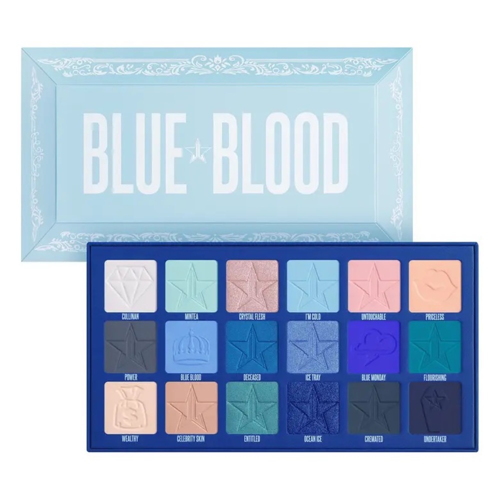 Jeffree star blue blood eyeshadow palette